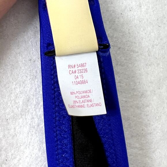 Victoria's Secret Blue Strapless Push Up Bikini Top - Picture 7 of 8